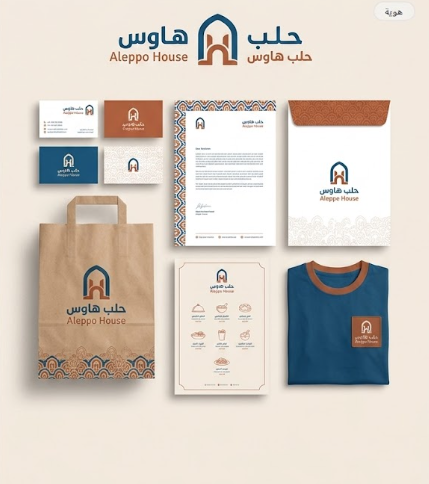 Aleppo House Visual Identity